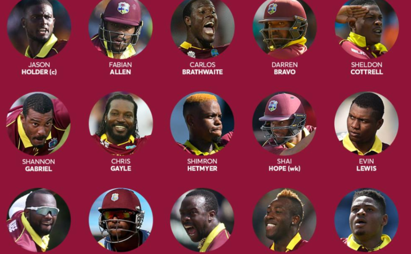West Indies Roster&nbsp;Breakdown